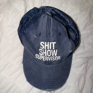 Navy Blue Trucker Cap